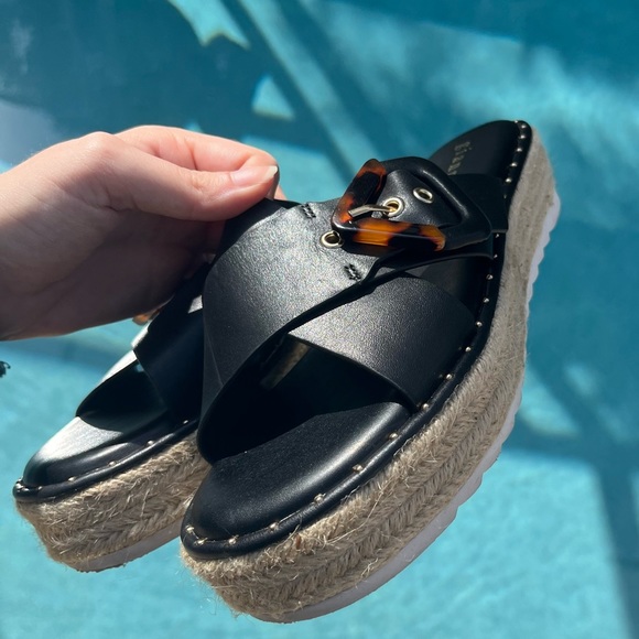 Gianni Bini Crossover Espadrille Slides | 9.5 - Picture 10 of 15